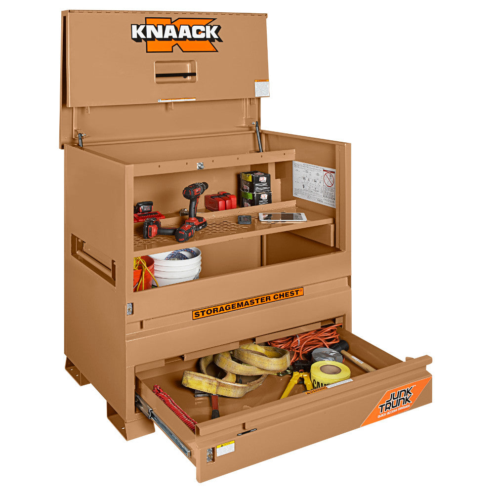 Knaack 79-D STORAGEMASTER Piano Box with Junk Trunk - 7